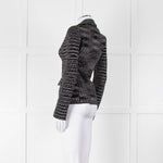 Missoni Black and White Stretch Blazer