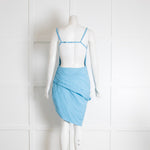 Jacquemus Light Blue Le Papier 'La Robe Saudade' Minidress
