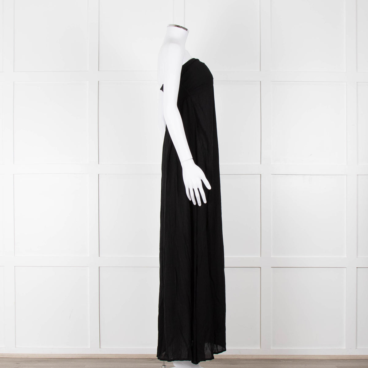 Heidi Klein Black Strapless Maxi Dress