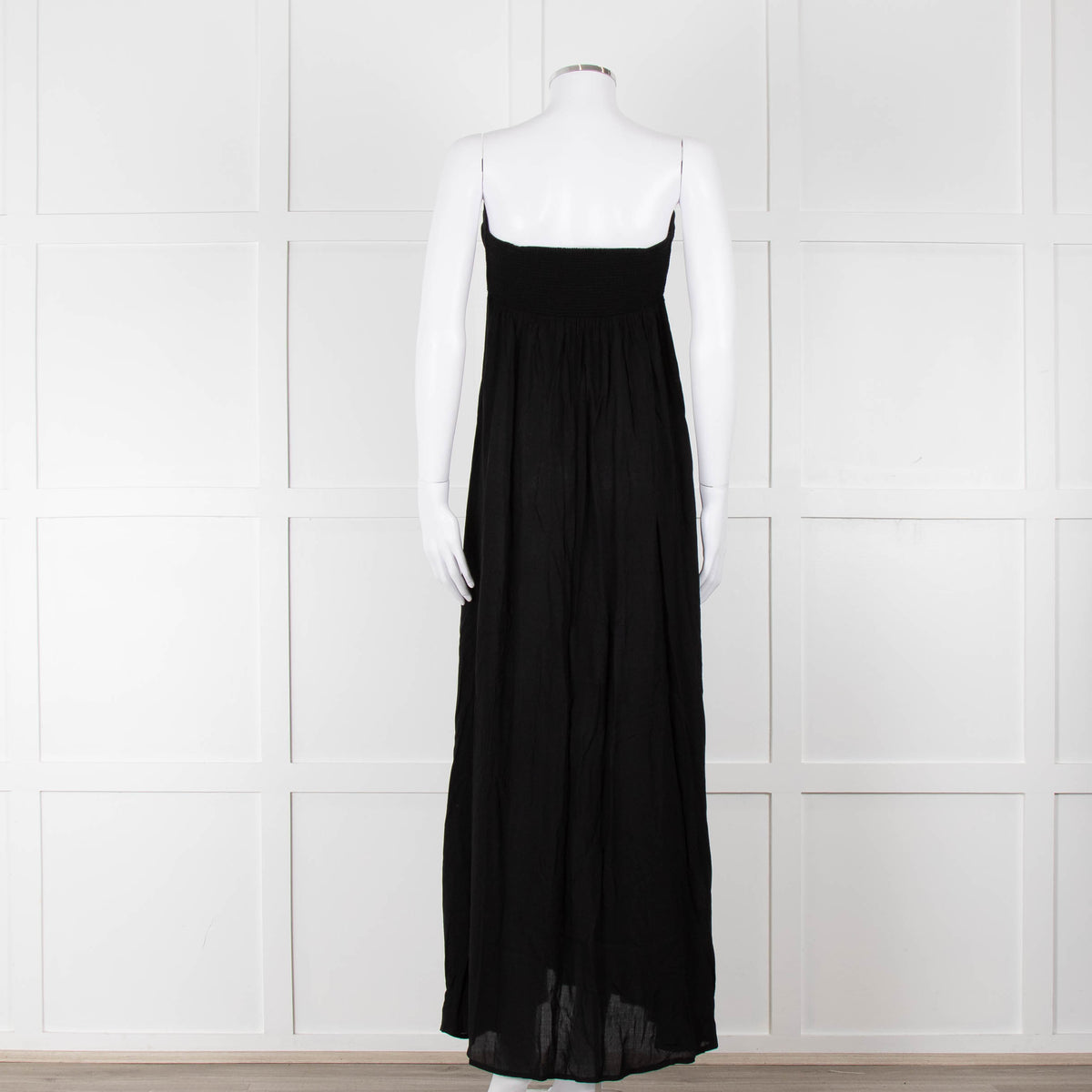 Heidi Klein Black Strapless Maxi Dress