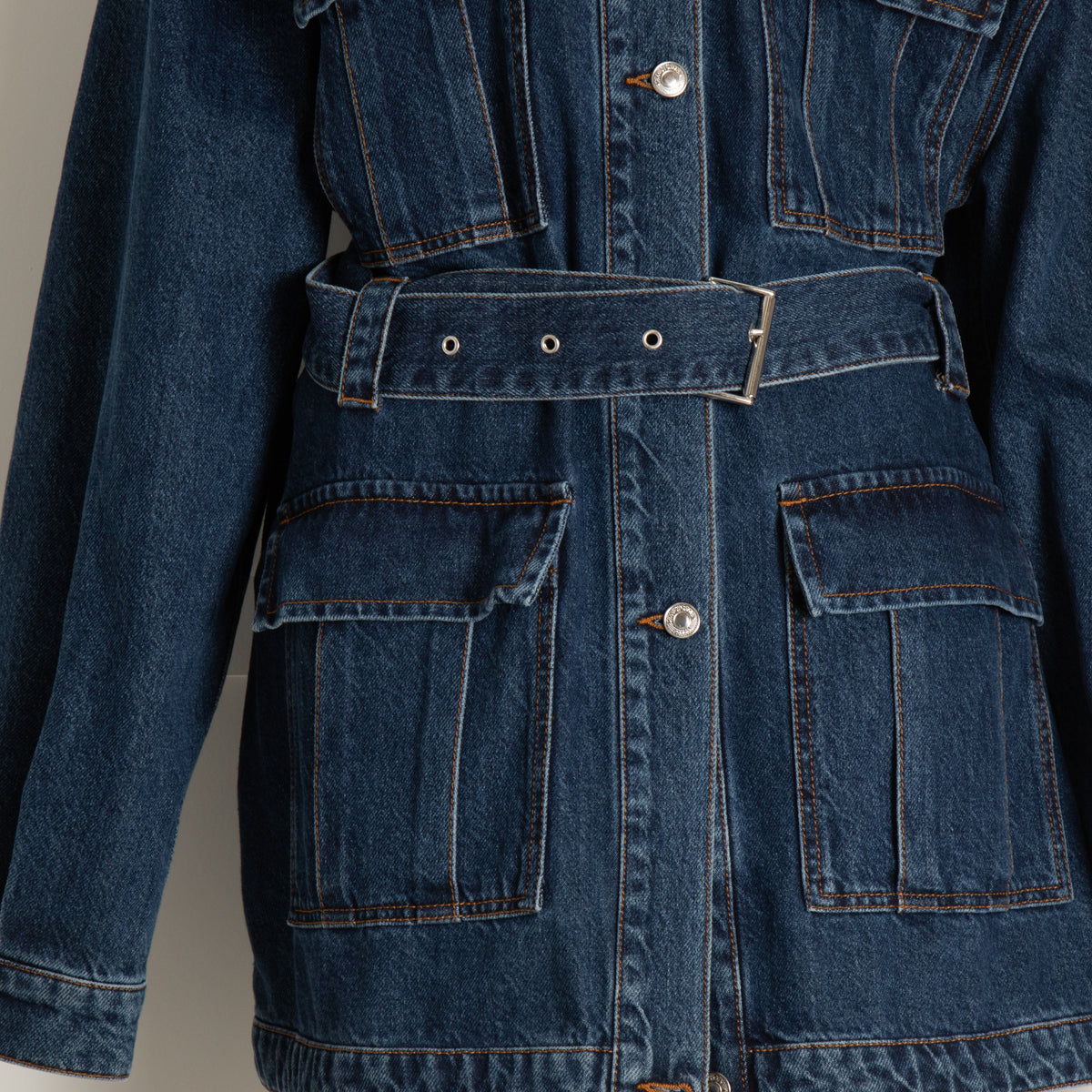 MSGM Blue Denim Jacket