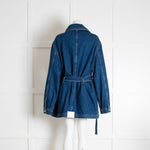 MSGM Blue Denim Jacket