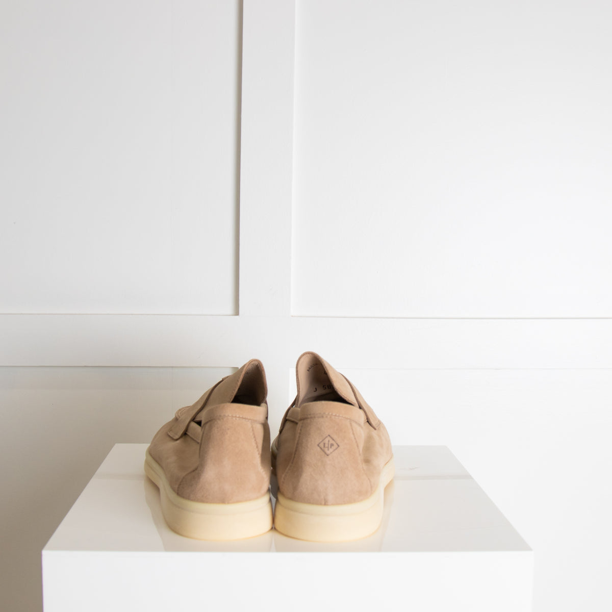 Loro Piana Beige Summer Charms Loafers