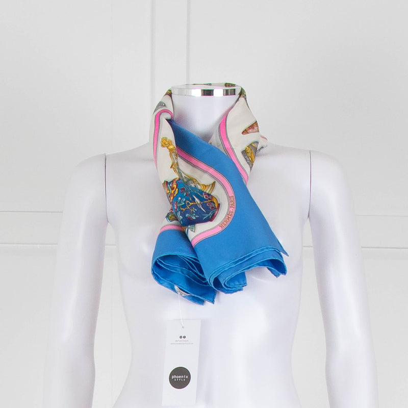 Hermes Silk Scarf 90 Qu Importe Le Flacon