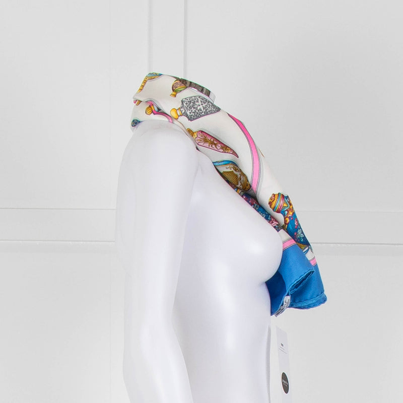Hermes Silk Scarf 90 Qu Importe Le Flacon