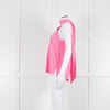 Me + Em Pale Pink Sleeveless Tie Neck Top