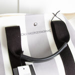 Calvin Klein Stripe Canvas Tote