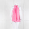 Me + Em Pale Pink Sleeveless Tie Neck Top