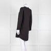 Iro Black Florine Black Mini Dress with Eyelet Neck