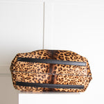 Victoria Beckham Leopard Print Ponyskin Bag