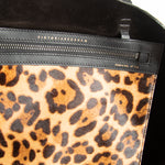 Victoria Beckham Leopard Print Ponyskin Bag