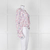 IRO Pastel Patterned Wrap Around Blouse