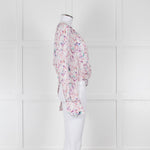 IRO Pastel Patterned Wrap Around Blouse