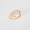 Rosa de la Cruz 18k Rose Gold Lips Ring