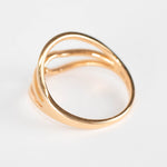 Rosa de la Cruz 18k Rose Gold Lips Ring