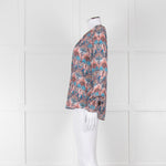 Dea Kudibal Multicoloured L/S Top With Gathered Cuffs