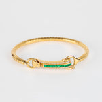 Rainbow K Empress Diamond, Emerald & 18kt Gold Bracelet