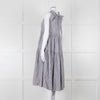 Asceno Striped Cotton Tiered Summer Dress