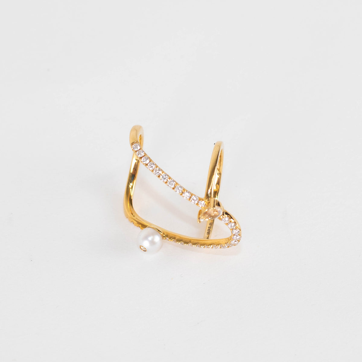 Anissa Kermiche U Ring in 18ct Gold