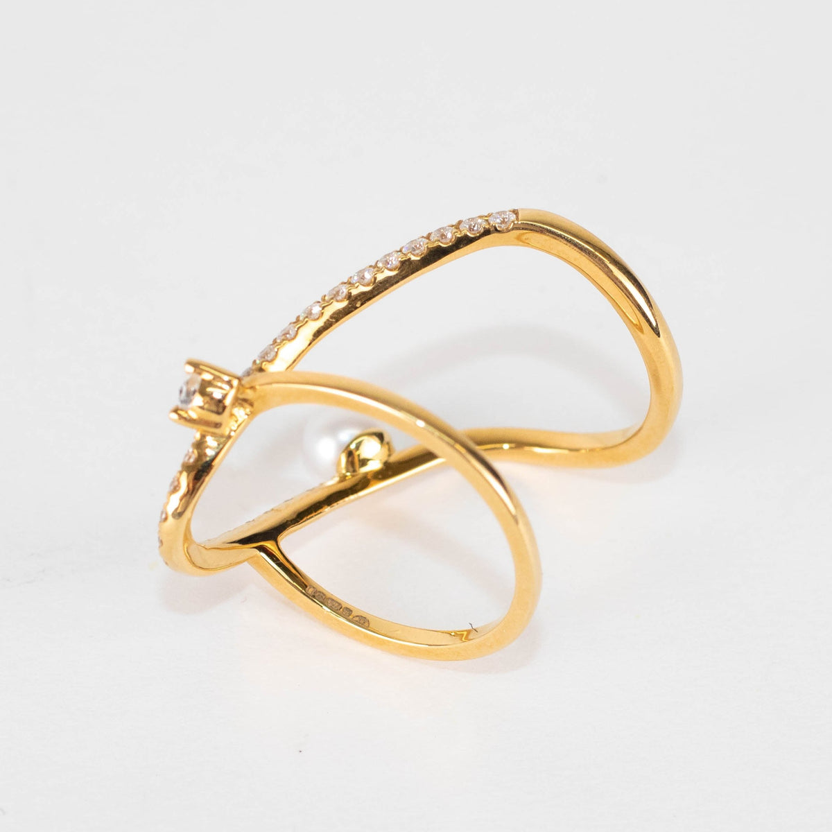 Anissa Kermiche U Ring in 18ct Gold