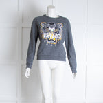 Kenzo Grey Tiger Sweatshirt