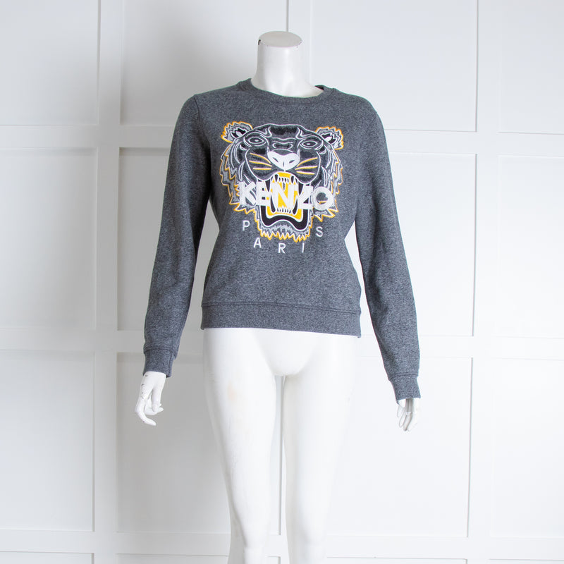 Kenzo Grey Tiger Sweatshirt