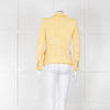 Veronica Beard Yellow White Tweed Blazer Jacket