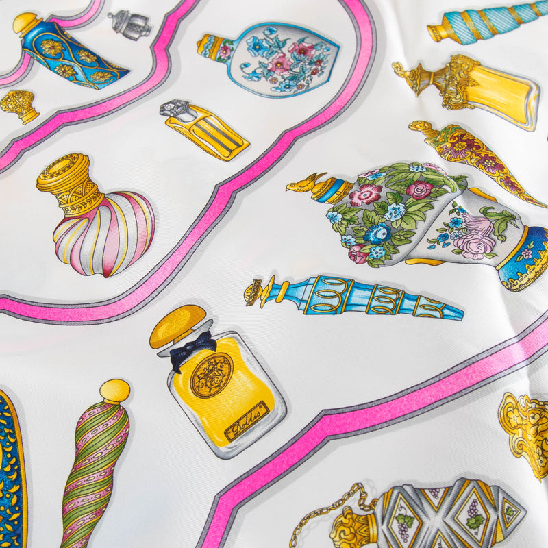Hermes Silk Scarf 90 Qu Importe Le Flacon