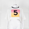Chanel White CC Nr5 Short Sleeve T-Shirt
