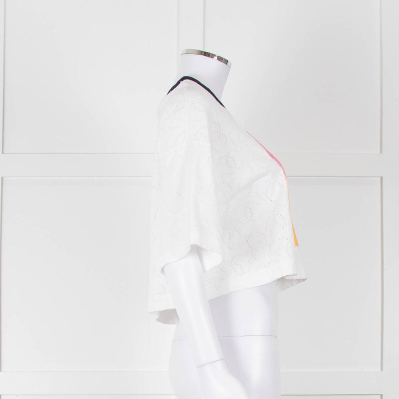 Chanel White CC Nr5 Short Sleeve T-Shirt
