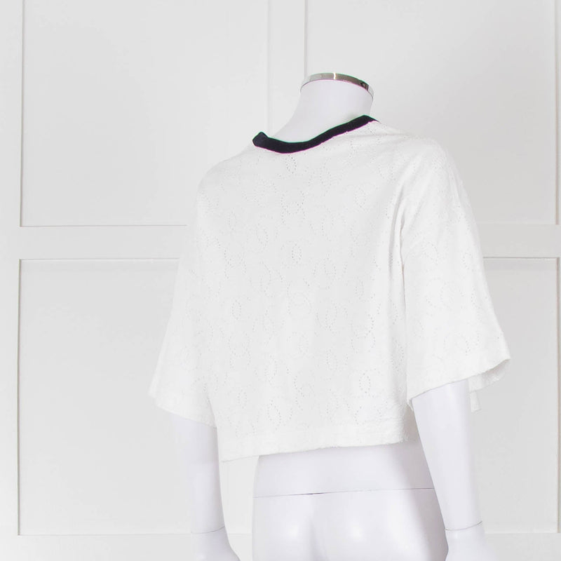 Chanel White CC Nr5 Short Sleeve T-Shirt