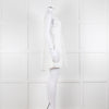 Melissa Odabash Cream Cotton Tiered Mini Sun Dress