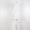 Melissa Odabash Cream Cotton Tiered Mini Sun Dress