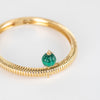 Yvonne Leon 9ct Gold Malachite Berlingot Bracelet
