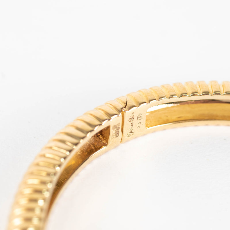 Yvonne Leon 9ct Gold Malachite Berlingot Bracelet