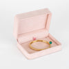Yvonne Leon 9ct Gold Malachite Berlingot Bracelet