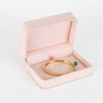 Yvonne Leon 9ct Gold Malachite Berlingot Bracelet