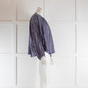 Doen Grey Cotton Blouse