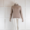 Joseph Oatmeal Cashmere Jumper