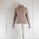 Joseph Oatmeal Cashmere Jumper