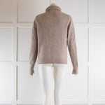 Joseph Oatmeal Cashmere Jumper