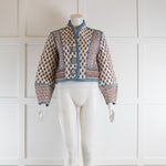 No Brand Floral Cotton Padded Jacket Reversible