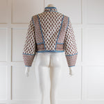 No Brand Floral Cotton Padded Jacket Reversible