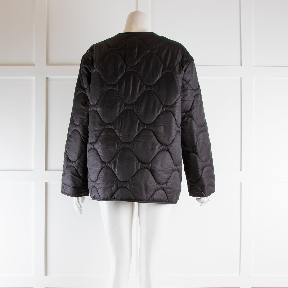 Anine Bing Andy Bomber Black Padded Jacket