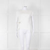 Rag & Bone Cream Sleeveless Belted Top