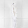 Rag & Bone Cream Sleeveless Belted Top