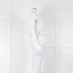 Rag & Bone Cream Sleeveless Belted Top