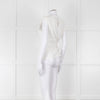 Rag & Bone Cream Sleeveless Belted Top