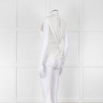Rag & Bone Cream Sleeveless Belted Top