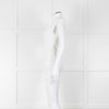 Rag & Bone Cream Sleeveless Belted Top